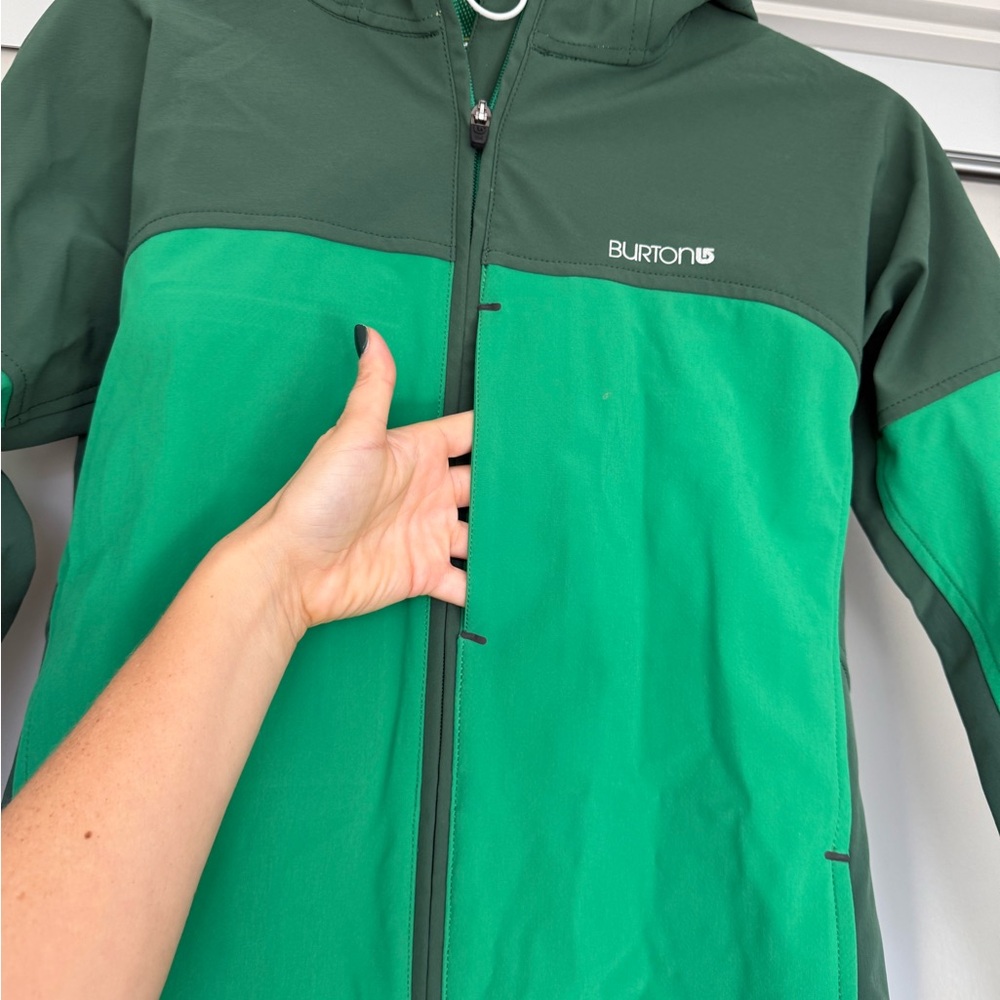 Burton Soft Shell Ski Green Jacket - image 4
